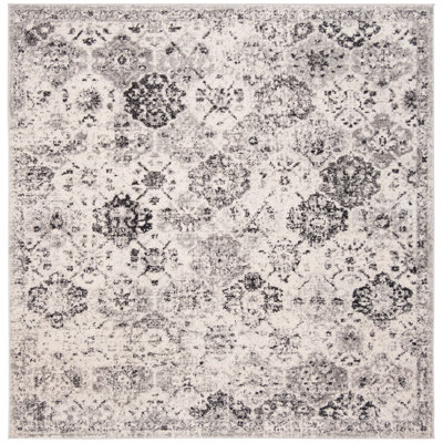 Tapis oriental argenté / gris Newhouse