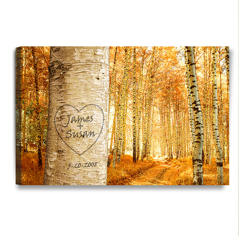 «Love Grows», impression sur toile, cadeau pour anniversaire, Saint-Valentin ou mariage., H 20 po x l 30 po x P 1,5 po
