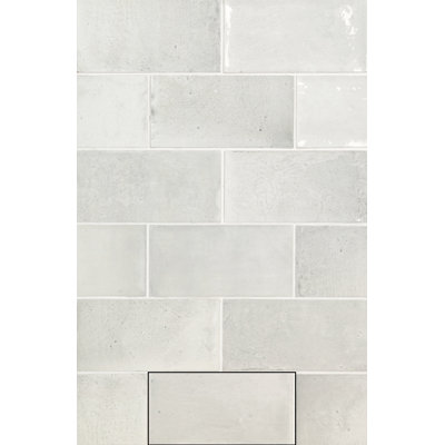 Carrelage mural en céramique aspect brique 3 "x 6" Cascade