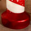 Bougie de Noël pré-illuminée DEL Fraser Hill Farm de 1 m (3,3 pi) avec moule à souffler et motif flocon de neige