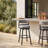 Welham Chave Patio Stool with Cushion-66603322