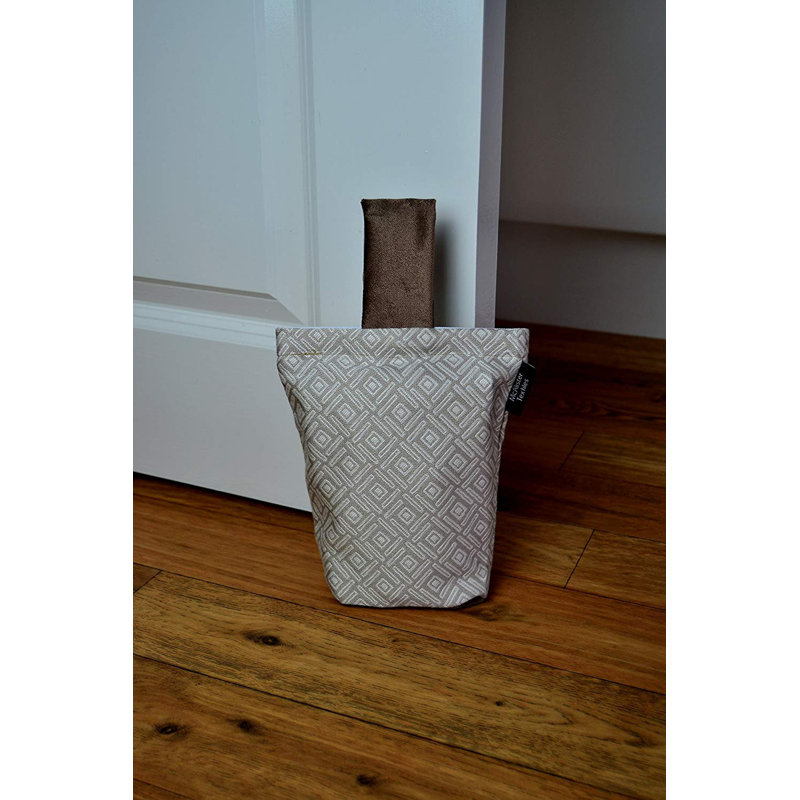 Zebedee Door Wedge, Taupe/Dark Grey