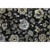Premium Machine Washable Prisco Black Rug