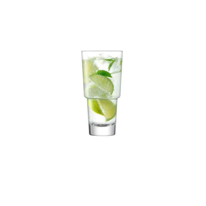 Mixologist Handmade Glass Drinking Glass