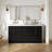 Thornaby 66'' Solid Wood Double Bathroom Vanity with 1.5'' White Quartz Top, Oval Sinks-113386888-119156900