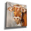  «Brown Cow» par Silvia Vassileva, art mural sur toile, 12 po x 12 po-2082629685