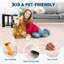 Rectangle Abstract Washable Area Rug-265966419-265966431