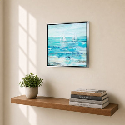 Duo de voiliers par Lorenzo Collective - Impression sur toile