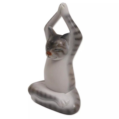 Figurine pour chat sky yoga Erlandson