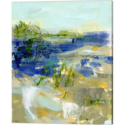 «Coastal Sand 19» par Pamela J. Wingard, art mural sur toile