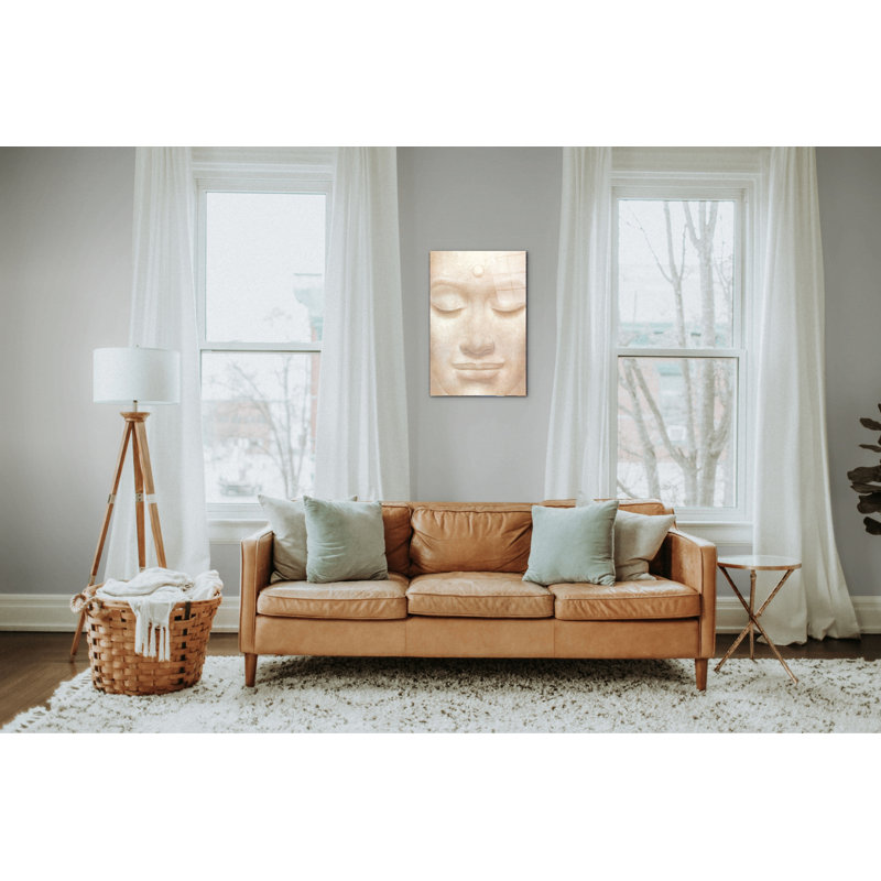 "Buddha Peace" by Studio 53×79.5 cm CrystalArt Acrylic Glass Effect, Lightweight Ready to Hang