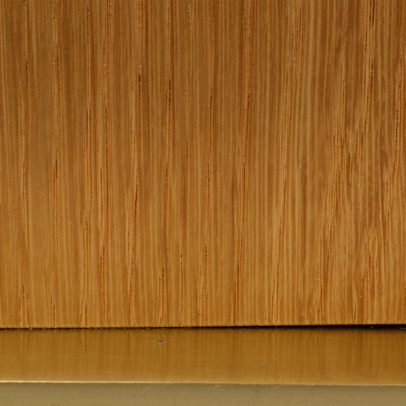 Craftsman Veneer Table Lamp, Natural Oak