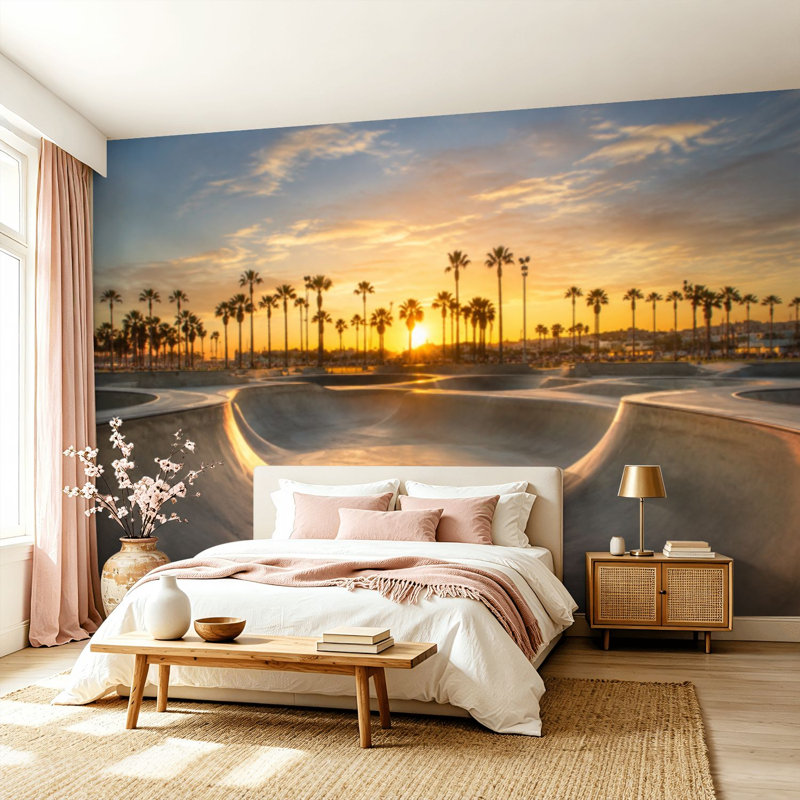 Adhésif mural amovible auto-adhésif et amovible, L 99,6 po x l 144 po