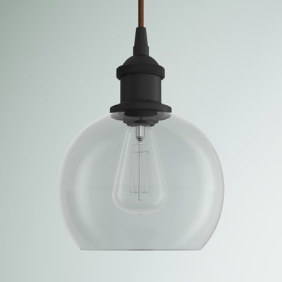 Luminaire suspendu sphère 1 lumière Baptista