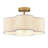 4-Lamp Golden Flower shaped Adjustable Iron Ceiling Light