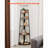 5 Tier Corner Shelf Tall Corner Bookshelf Plant Rack Wall Shelves Tower