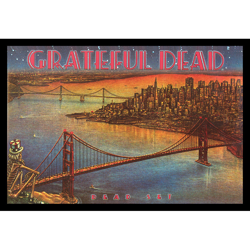 " Grateful Dead Dead Set " Print