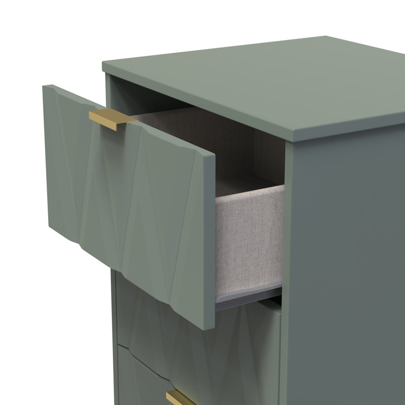 Las Vegas Bedside Table, Reed Green