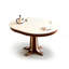 Table de salle à manger blanche-133475524