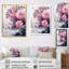 Mosman, rose, minimalisme, sérénité en fleurs I - reproduction sur toile-1922004295-1922004292