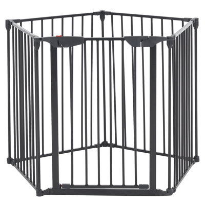 Aashrita 5 Panel Steel Fireplace Screen