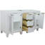Base de meuble-lavabo double 60 po avec miroir Schreck seulement-1176349927