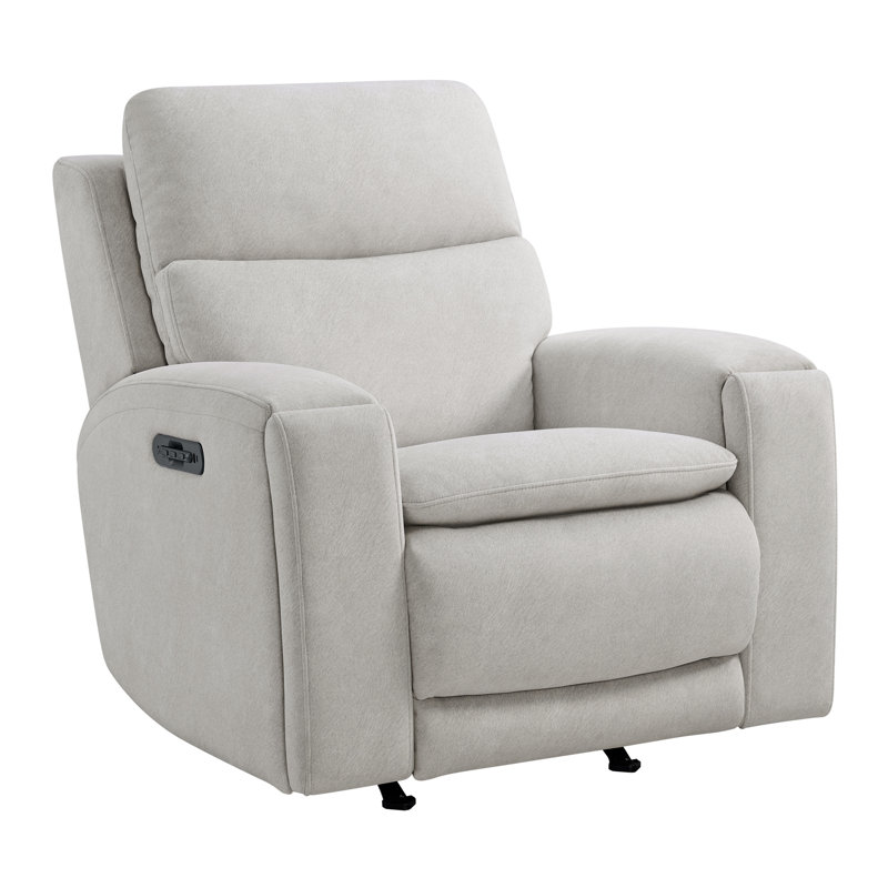 Fauteuil oscillant triple Aiden, Almond