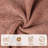 Certified Egyptian Cotton Medium Weight Solid Luxury 4 Piece Bath Towel Set-66710168