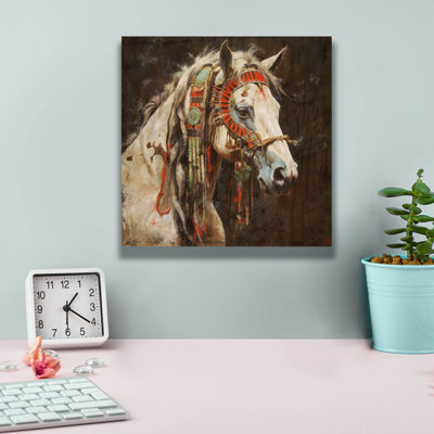 Bungalow Bungalow «War Horse No. 2» par Marta Wiley, art mural sur toile