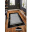 Tapis tissé élégant (4 x 6 pieds), 100% polyester, d'une hauteur de poils de 0,3 po | Pois antibactérien antidérapant en PVC | Lavable à la machine, impression numérique en 3D | Parfait pour le salon, la chambre à coucher et le bureau-865596798