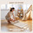 Malaika Machine-Washable Non-Slip Medallion Area Rug-2138617566-2120214770