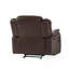Fauteuil inclinable surdimensionné avec tissu moelleux-1255655300