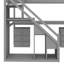 Lit mezzanine amélioré avec commode et bande lumineuse-116499003-116499002