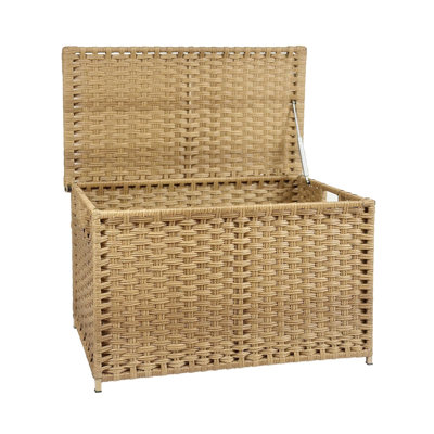 Coffret de rangement en osier