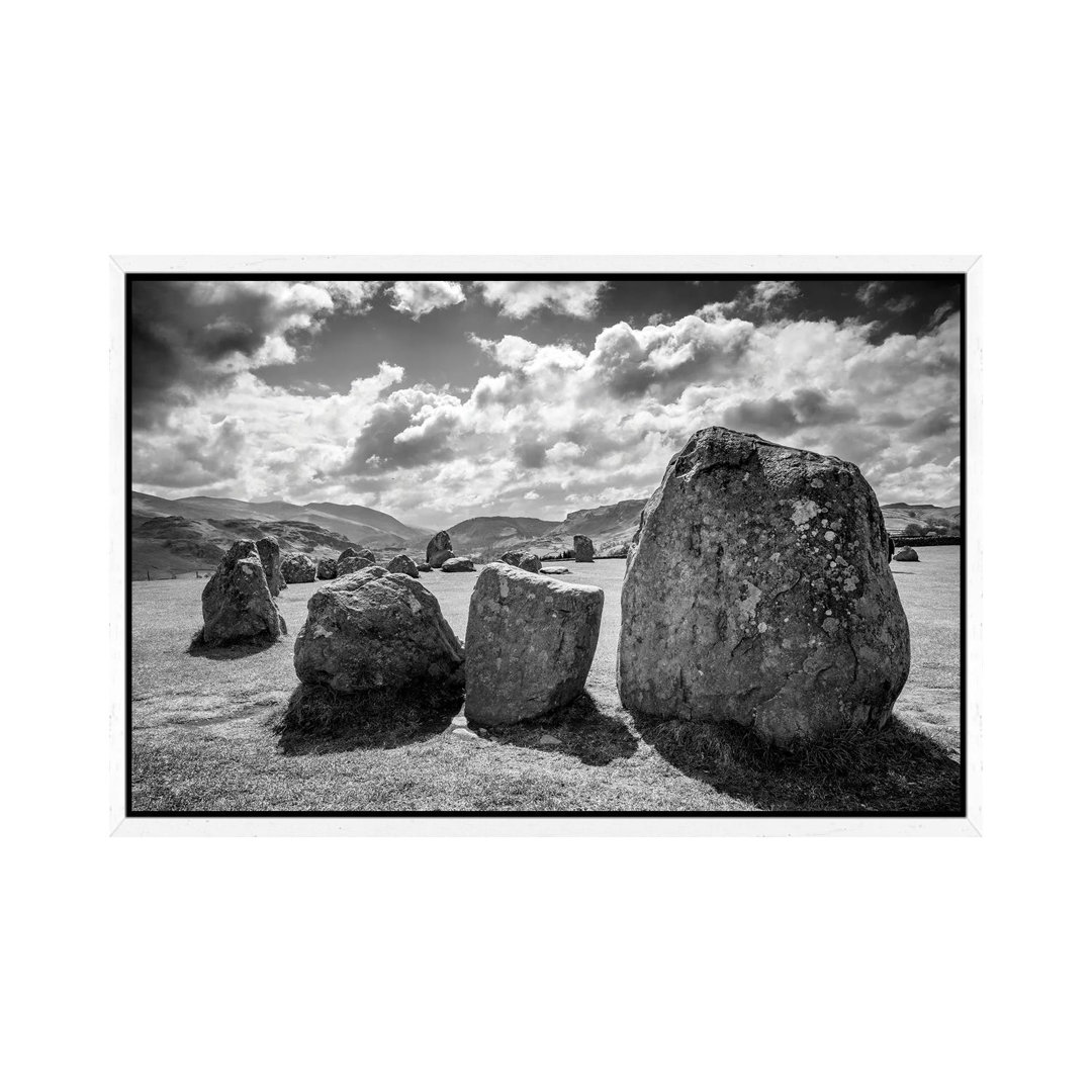 Castlerigg Stone Circle Lake District National Park von Stephen Hodgetts - Galerie-verpackte Leinwand Giclée auf Leinwan...