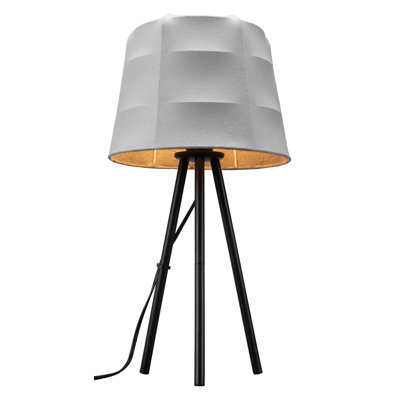  Lampe de table grise et noire