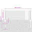 40cm H x 1000cm W Steel Border Fencing