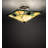 Welland Glass Semi Flush Mount