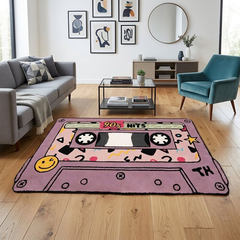 Tapis 90S Hits Cassette 7 pi x 10 pi