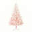 7Ft Unlit Spruce Artificial Christmas Tree With Realistic Branches And 1000 Tips, Pink