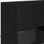 Unfinished TV Stand for TVs up to 28" with Fireplace Included-98524385