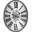 Aamya Metal Wall Clock Visible Working Gears Design - Hand Finished Rear Hanging Hook Stylish Decorative Home Timepiece Decor