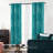 Spurgh Sliver Wave Foil Print Blackout Thermal Grommet Curtain Panels (Set of 2)-792607130-792607140