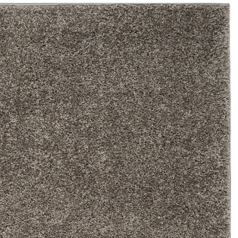 Helsel Shag Performance Machine Washable Solid Color Rug, Runner 2' x 12'