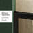 72.In H X 48.In W Shower Door - Tempered Glass, Black Handle, Adjustable, & Construction Matt Adjustable Durability-122074029