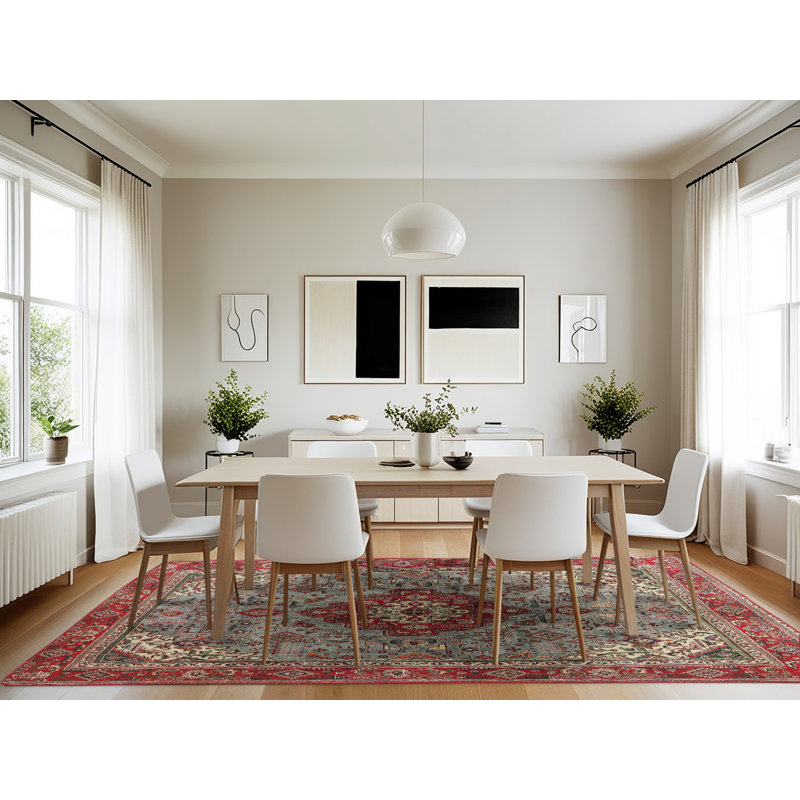 Oriental Indoor Rug, Rectangle 7' x 10'