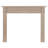 The Alamo Wood Fireplace Surround