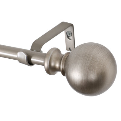 Adjustable Metal Single Curtain Rod