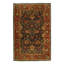 Canvello Navy Blue Fine Hand Knotted Agra Rug 4' X 6'3''