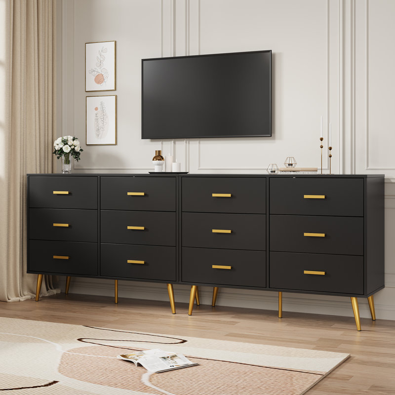 Chest of Drawers, Black